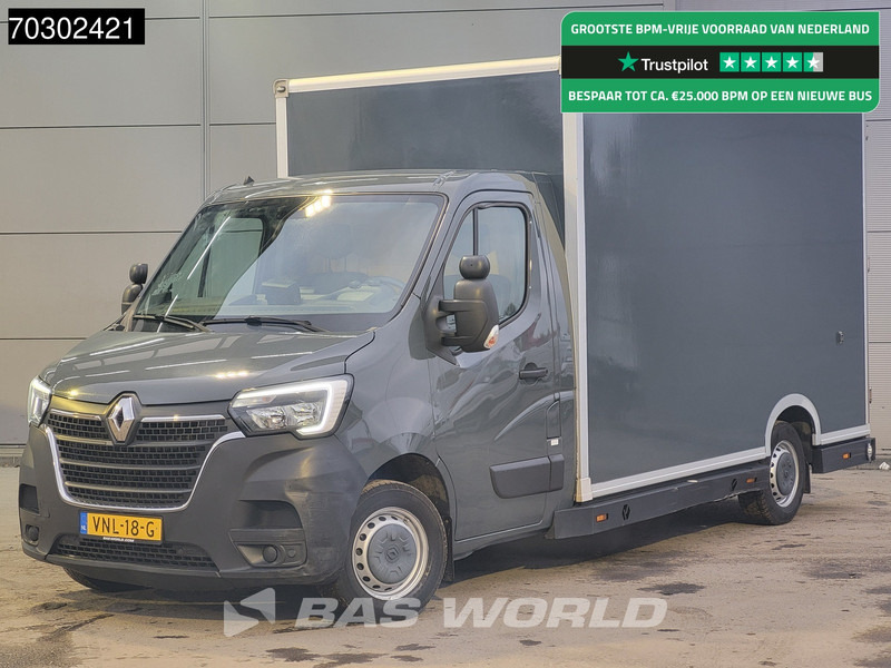 Renault Master 150PK Luchtvering Automaat Bakwagen Lowliner LED Airco Cruise Camera Euro6 Meubelwagen Koffer Verkoopwagen 18m3 Airco Cruise control - Autoutilitară box: Foto 1 Renault Master 150PK Luchtvering Automaat Bakwagen Lowliner LED Airco Cruise Camera Euro6 Meubelwagen Koffer Verkoopwagen 18m3 Airco Cruise control - Autoutilitară box: Foto 1