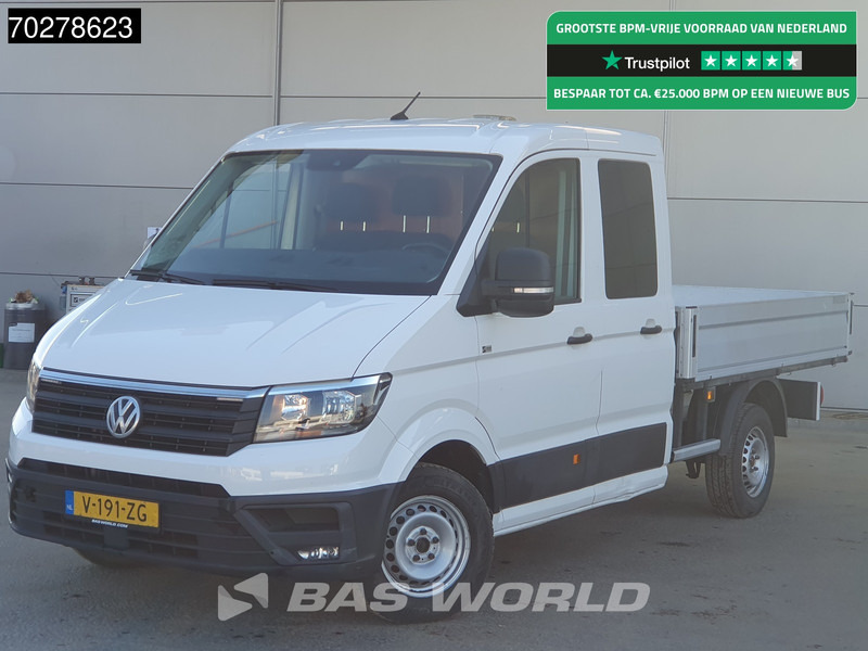 Volkswagen Crafter 102pk Open Laadbak Dubbel Cabine Trekhaak Airco Cruise Camera Euro6 Tipper Benne Kieper 2m3 Airco Dubbel cabine Trekhaak Cruise - Autoutilitară cu platformă: Foto 1 Volkswagen Crafter 102pk Open Laadbak Dubbel Cabine Trekhaak Airco Cruise Camera Euro6 Tipper Benne Kieper 2m3 Airco Dubbel cabine Trekhaak Cruise - Autoutilitară cu platformă: Foto 1