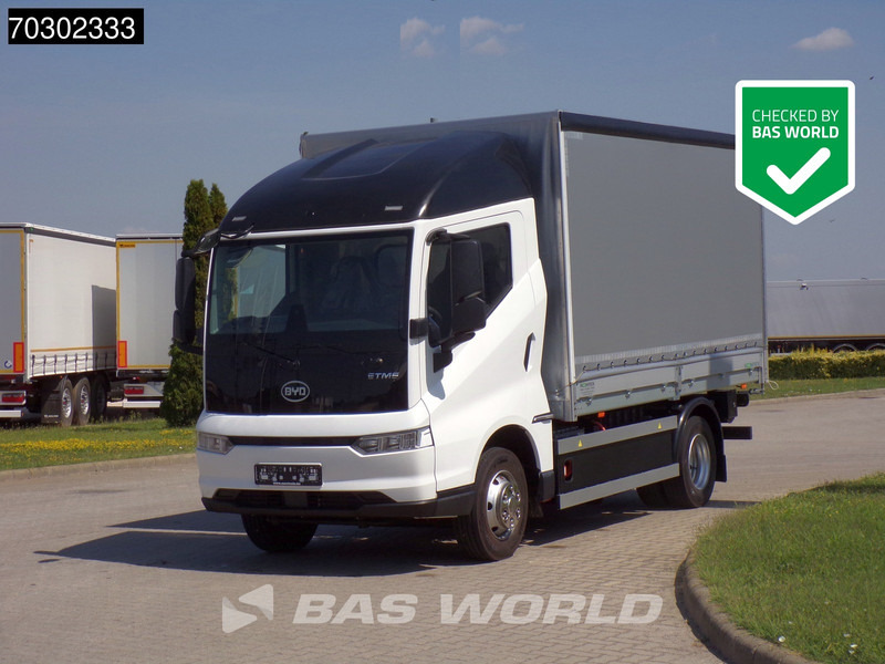 BYD ETM6 SWB ETM6 SWB 4X2 NEW! 100% Electric 750kg Ladebordwand - Camion cu prelată: Foto 1 BYD ETM6 SWB ETM6 SWB 4X2 NEW! 100% Electric 750kg Ladebordwand - Camion cu prelată: Foto 1