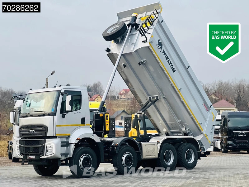 Ford F-Line 4145 8X4 NEW! 18m3 Wielton Tipper Steelsuspension Automatic Navi Euro 6 - Camion basculantă: Foto 1 Ford F-Line 4145 8X4 NEW! 18m3 Wielton Tipper Steelsuspension Automatic Navi Euro 6 - Camion basculantă: Foto 1