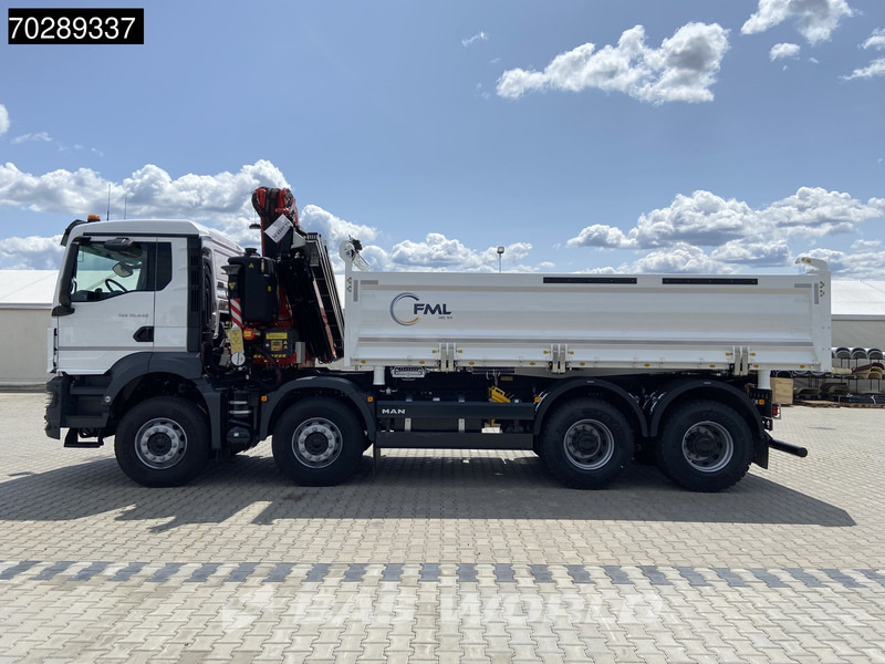 Leasing de MAN TGS 35.440 8X4 NEW! Fassi F275.026 Kran Crane 13m3 3-Sided Tipper Big-Axle Euro 6 MAN TGS 35.440 8X4 NEW! Fassi F275.026 Kran Crane 13m3 3-Sided Tipper Big-Axle Euro 6: Foto 16