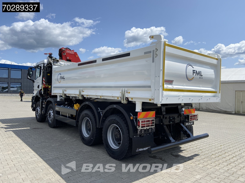 Leasing de MAN TGS 35.440 8X4 NEW! Fassi F275.026 Kran Crane 13m3 3-Sided Tipper Big-Axle Euro 6 MAN TGS 35.440 8X4 NEW! Fassi F275.026 Kran Crane 13m3 3-Sided Tipper Big-Axle Euro 6: Foto 11