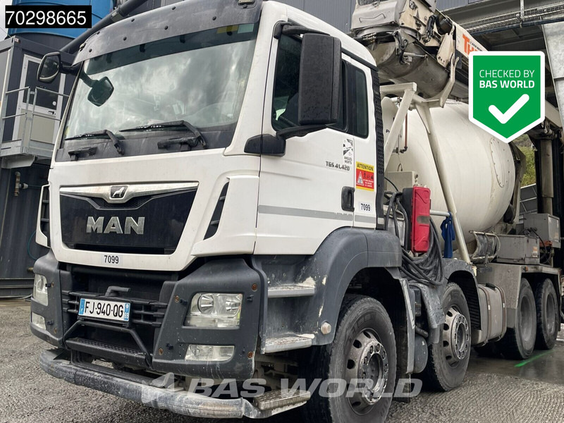 MAN TGS TGS 8X4 8m3 Putzmeister Mixer Big-Axle Steelsuspension Euro 6 - Autobetonieră: Foto 1 MAN TGS TGS 8X4 8m3 Putzmeister Mixer Big-Axle Steelsuspension Euro 6 - Autobetonieră: Foto 1