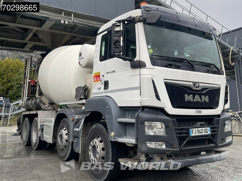 MAN TGS TGS 8X4 8m3 Putzmeister Mixer Big-Axle Steelsuspension Euro 6 - Autobetonieră: Foto 3 MAN TGS TGS 8X4 8m3 Putzmeister Mixer Big-Axle Steelsuspension Euro 6 - Autobetonieră: Foto 3