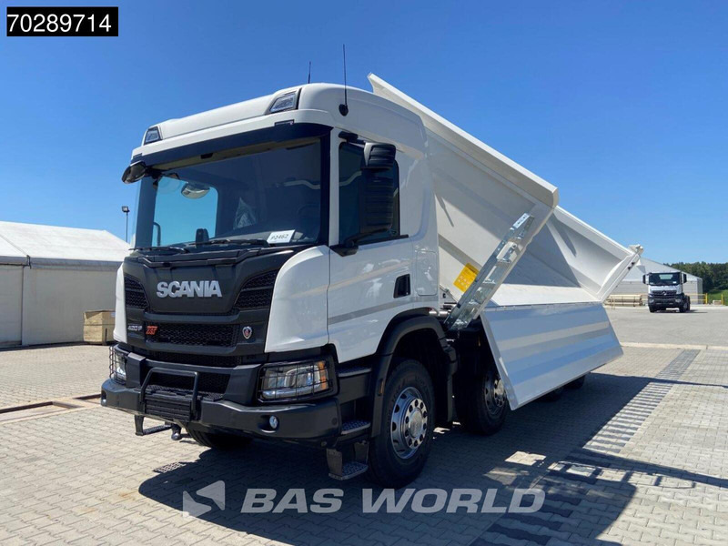 Leasing de Scania P420 8X4 NEW! 13,5m3 3-way tipper Hardox450 Steel Steelsuspension Euro 6 Scania P420 8X4 NEW! 13,5m3 3-way tipper Hardox450 Steel Steelsuspension Euro 6: Foto 13