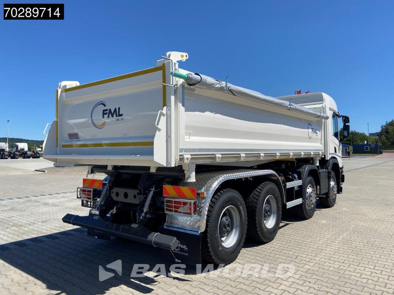 Leasing de Scania P420 8X4 NEW! 13,5m3 3-way tipper Hardox450 Steel Steelsuspension Euro 6 Scania P420 8X4 NEW! 13,5m3 3-way tipper Hardox450 Steel Steelsuspension Euro 6: Foto 12