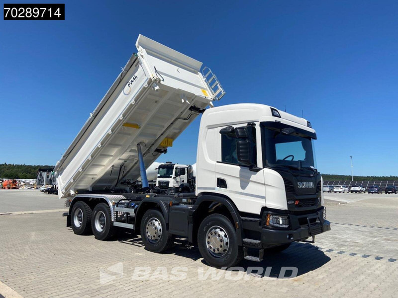 Scania P420 8X4 NEW! 13,5m3 3-way tipper Hardox450 Steel Steelsuspension Euro 6 - Camion basculantă: Foto 3 Scania P420 8X4 NEW! 13,5m3 3-way tipper Hardox450 Steel Steelsuspension Euro 6 - Camion basculantă: Foto 3
