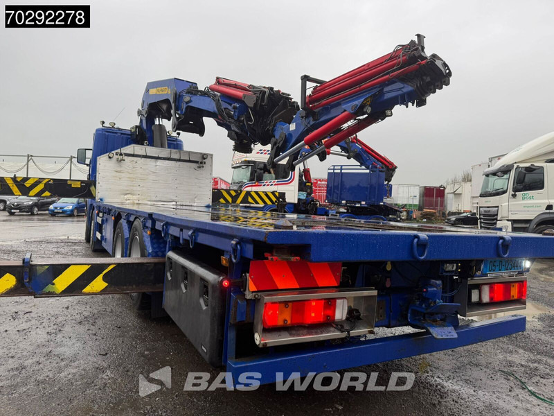 Scania R420 8X2 Palfinger PK100002 Crane Kran + PJ170 JIB Lift Axle Euro 4 - Camion platformă, Camion cu macara: Foto 2 Scania R420 8X2 Palfinger PK100002 Crane Kran + PJ170 JIB Lift Axle Euro 4 - Camion platformă, Camion cu macara: Foto 2