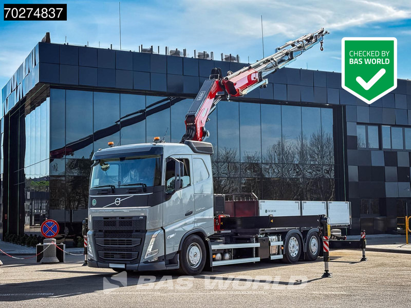 Volvo FH 500 6X2 NEW! Fassi F545RA Kran Crane VEB+ Lift-Lenkachse - Camion platformă, Camion cu macara: Foto 1 Volvo FH 500 6X2 NEW! Fassi F545RA Kran Crane VEB+ Lift-Lenkachse - Camion platformă, Camion cu macara: Foto 1