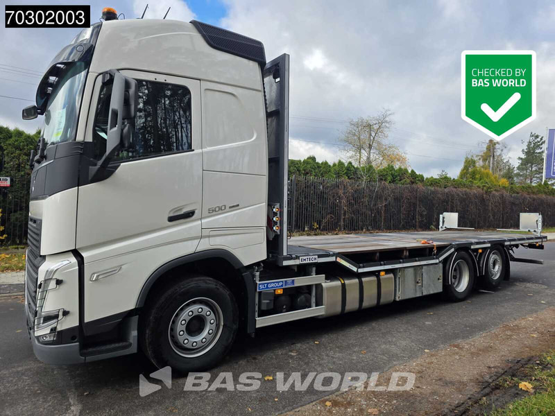 Volvo FH 500 6X2 NEW! Machine transporter Lift+steering Axle VEB+ Euro 6 - Camion platformă: Foto 1 Volvo FH 500 6X2 NEW! Machine transporter Lift+steering Axle VEB+ Euro 6 - Camion platformă: Foto 1