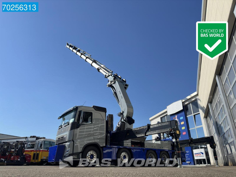 Volvo FH 540 10X4 NEW! Effer 2255 Kran Crane Lift-Lenkachse ACC Navi - Camion platformă, Camion cu macara: Foto 1 Volvo FH 540 10X4 NEW! Effer 2255 Kran Crane Lift-Lenkachse ACC Navi - Camion platformă, Camion cu macara: Foto 1