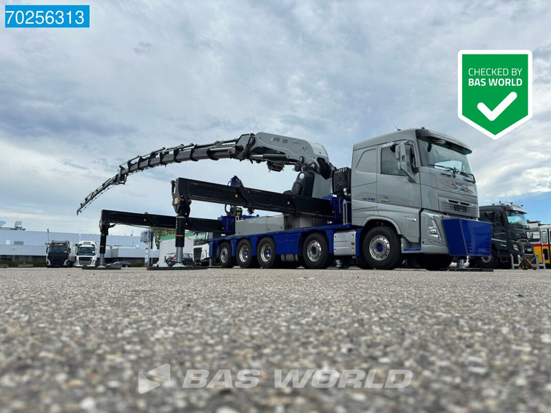 Volvo FH 540 10X4 NEW! Effer 2255 Kran Crane Lift-Lenkachse ACC Navi - Camion platformă, Camion cu macara: Foto 2 Volvo FH 540 10X4 NEW! Effer 2255 Kran Crane Lift-Lenkachse ACC Navi - Camion platformă, Camion cu macara: Foto 2