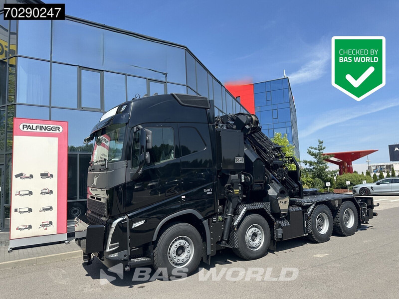 Volvo FH 540 FH 8X4 NEW! Palfinger PK1050 TEC G Crane Kran + JIB Winch Dynamic Steering Navi - Camion platformă, Camion cu macara: Foto 1 Volvo FH 540 FH 8X4 NEW! Palfinger PK1050 TEC G Crane Kran + JIB Winch Dynamic Steering Navi - Camion platformă, Camion cu macara: Foto 1
