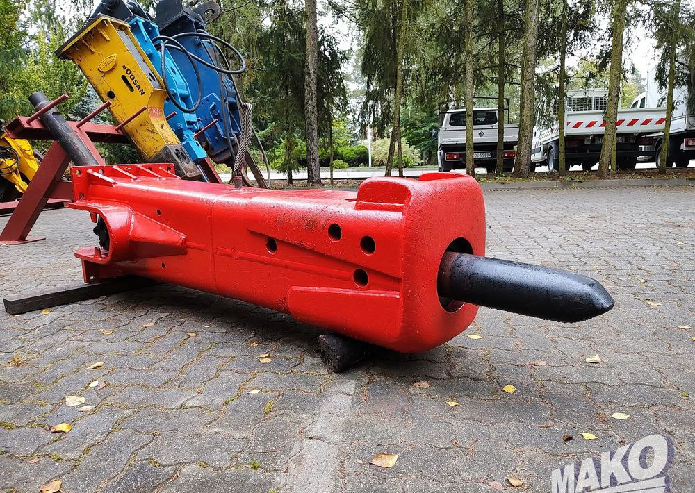 Ataşament pentru Utilaje constructii Młot hydrauliczny Rammer E68 1700kg do koparki: Foto 6