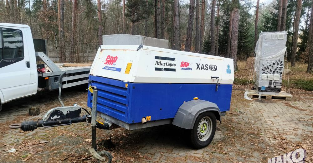 Atlas Copco XAS 137 - Generator electric: Foto 1 Atlas Copco XAS 137 - Generator electric: Foto 1