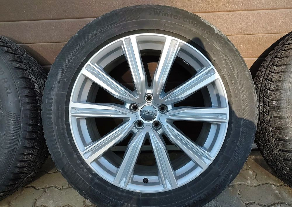 Koła felgi aluminiowe Audi Q8 SQ8 z oponami zimowymi Continental WinterContact TS850P 265/50 R20 H XL - Roată completă pentru Automobil: Foto 3 Koła felgi aluminiowe Audi Q8 SQ8 z oponami zimowymi Continental WinterContact TS850P 265/50 R20 H XL - Roată completă pentru Automobil: Foto 3