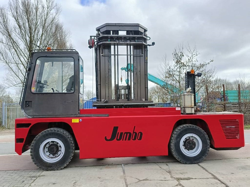 Jumbo J/SH 120/14/75 zijlader side forklift stapler 12 T - Stivuitor lateral: Foto 1 Jumbo J/SH 120/14/75 zijlader side forklift stapler 12 T - Stivuitor lateral: Foto 1