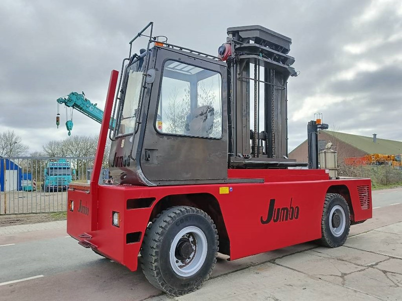 Jumbo J/SH 120/14/75 zijlader side forklift stapler 12 T - Stivuitor lateral: Foto 2 Jumbo J/SH 120/14/75 zijlader side forklift stapler 12 T - Stivuitor lateral: Foto 2