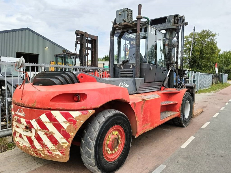 Linde H160 diesel 16T heftruck forklift stapler low mast - Stivuitor diesel: Foto 5 Linde H160 diesel 16T heftruck forklift stapler low mast - Stivuitor diesel: Foto 5