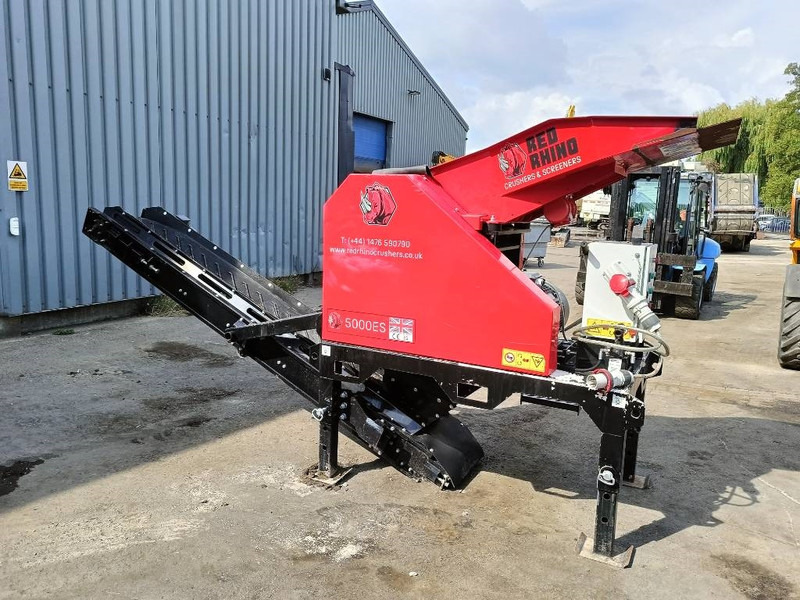 Concasor Red Rhino 5000 es crusher 15 kw electric vergruizer 2024 CE: Foto 5