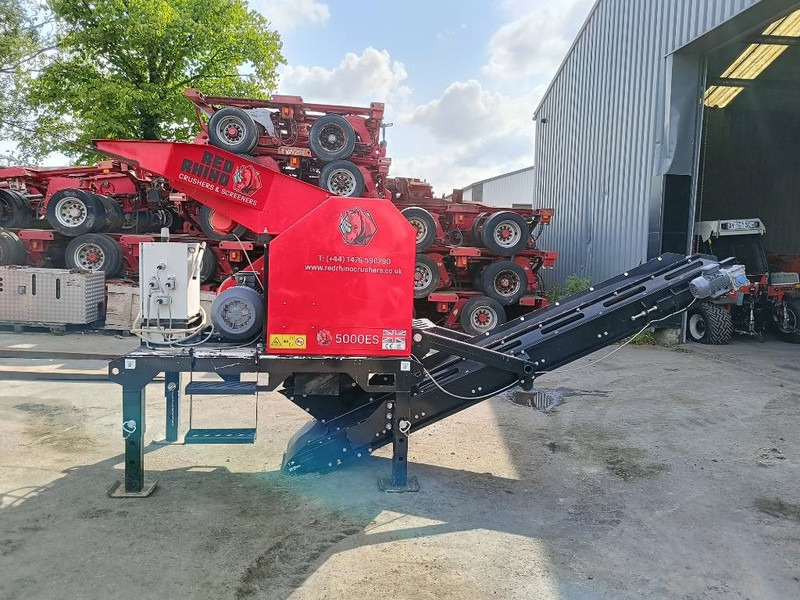 Concasor Red Rhino 5000 es crusher 15 kw electric vergruizer 2024 CE: Foto 12