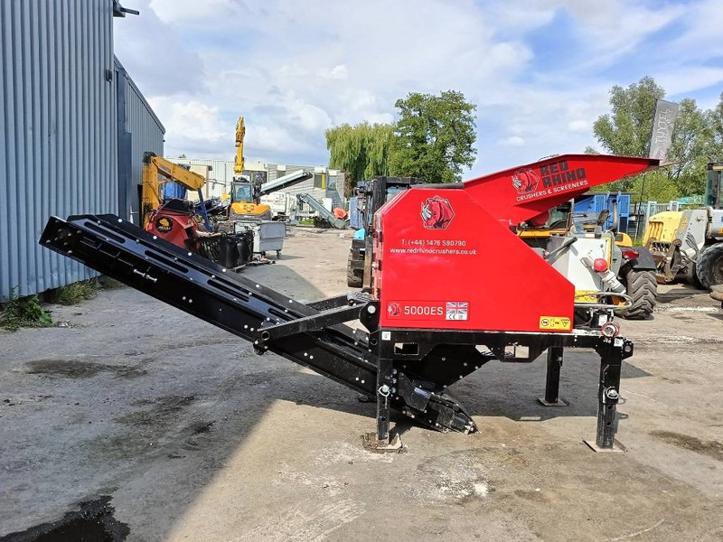 Concasor Red Rhino 5000 es crusher 15 kw electric vergruizer 2024 CE: Foto 6