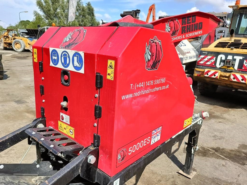 Concasor Red Rhino 5000 es crusher 15 kw electric vergruizer 2024 CE: Foto 18