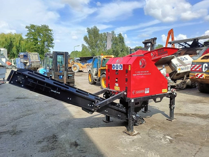 Concasor Red Rhino 5000 es crusher 15 kw electric vergruizer 2024 CE: Foto 7