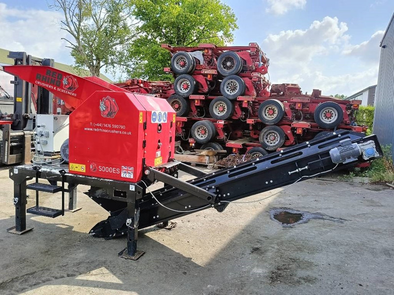 Concasor Red Rhino 5000 es crusher 15 kw electric vergruizer 2024 CE: Foto 11