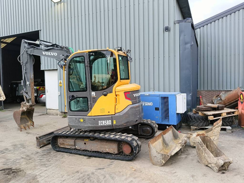 Volvo ECR 58 D rups graafmachine tracked excavator bagge - Mini excavator: Foto 1 Volvo ECR 58 D rups graafmachine tracked excavator bagge - Mini excavator: Foto 1