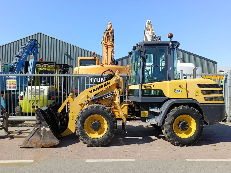 Yanmar terex V 70 S TL100 AR75S shovel wiellader roterend - Încărcător frontal pe pneuri: Foto 3 Yanmar terex V 70 S TL100 AR75S shovel wiellader roterend - Încărcător frontal pe pneuri: Foto 3