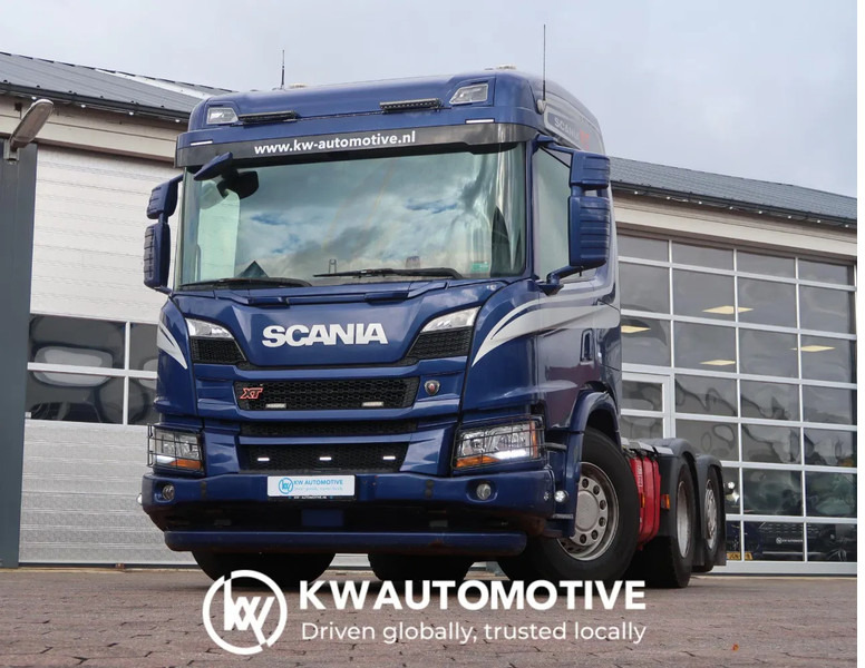 Scania P500 6x2/ FULL AIR/ HYDRAULIC/ LEATHER/ 2.950 WB/ DIFF LOCK/ SLIDE DISH - Cap tractor: Foto 1 Scania P500 6x2/ FULL AIR/ HYDRAULIC/ LEATHER/ 2.950 WB/ DIFF LOCK/ SLIDE DISH - Cap tractor: Foto 1