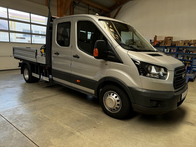 FORD Transit FT 350L Doka TdCI 1.2t Fassi Kran - Autoutilitară cu platformă, Autoutilitară cabină dublă: Foto 4 FORD Transit FT 350L Doka TdCI 1.2t Fassi Kran - Autoutilitară cu platformă, Autoutilitară cabină dublă: Foto 4
