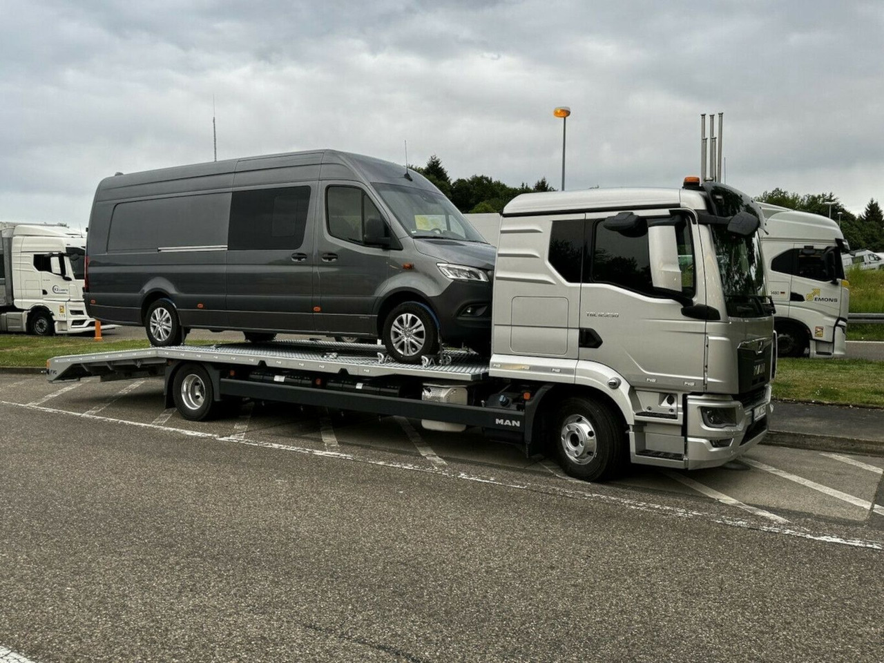 MAN TGL 12.250 BL Autotransporter Netto 116714- - Maşină de tractare: Foto 5 MAN TGL 12.250 BL Autotransporter Netto 116714- - Maşină de tractare: Foto 5