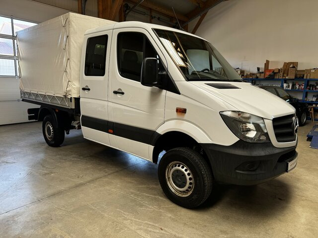 MERCEDES-BENZ Sprinter 316 CDI Doka 4x4 Allrad Plane - Autoutilitară cu prelată, Autoutilitară cabină dublă: Foto 1 MERCEDES-BENZ Sprinter 316 CDI Doka 4x4 Allrad Plane - Autoutilitară cu prelată, Autoutilitară cabină dublă: Foto 1