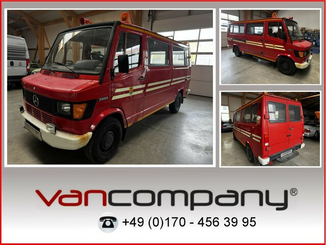 MERCEDES-BENZ T1 310 D Bremer Kombi Feuerwehr1. Hand... - Microbuz, Transport persoane: Foto 1 MERCEDES-BENZ T1 310 D Bremer Kombi Feuerwehr1. Hand... - Microbuz, Transport persoane: Foto 1