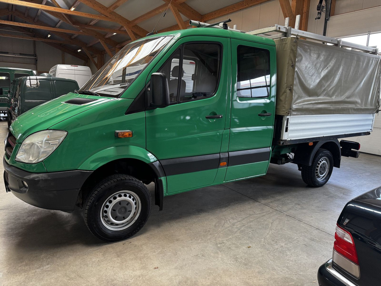 Mercedes-Benz Sprinter 315 CDI Doka 4x4 Allrad Untersetzung - Autoutilitară cu platformă, Autoutilitară cabină dublă: Foto 2 Mercedes-Benz Sprinter 315 CDI Doka 4x4 Allrad Untersetzung - Autoutilitară cu platformă, Autoutilitară cabină dublă: Foto 2