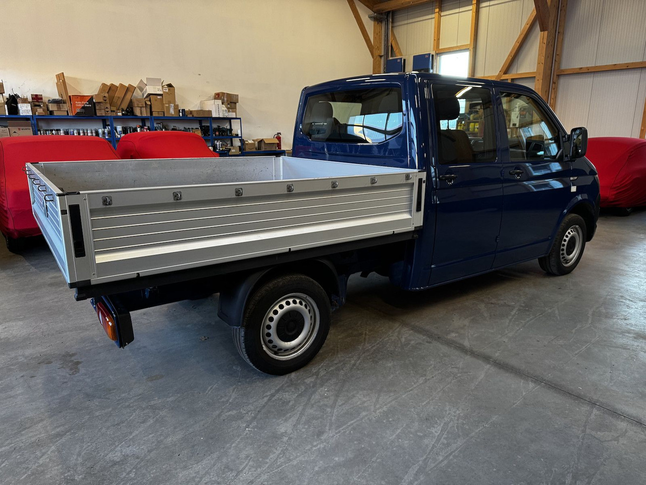 Volkswagen T6 Doka Pritsche 2.0 TDI 4Motion 4x4 indienblau - Autoutilitară cu platformă: Foto 5 Volkswagen T6 Doka Pritsche 2.0 TDI 4Motion 4x4 indienblau - Autoutilitară cu platformă: Foto 5