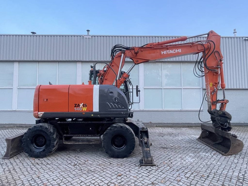 Excavator pe roţi Hitachi ZX 140 W-3: Foto 8