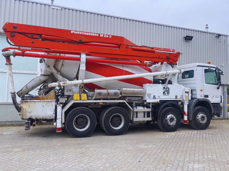 Mercedes-Benz Actros 3241 Putzmeister M24/3 2013 8X4 - Autobetonieră: Foto 5 Mercedes-Benz Actros 3241 Putzmeister M24/3 2013 8X4 - Autobetonieră: Foto 5