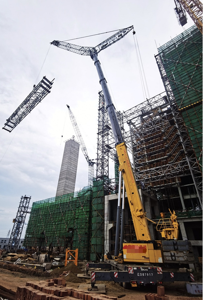 GROVE Second Hand Knuckle Boom Truck Crane GMK7450 450t Mobile Jib Crane - Automacara: Foto 3 GROVE Second Hand Knuckle Boom Truck Crane GMK7450 450t Mobile Jib Crane - Automacara: Foto 3