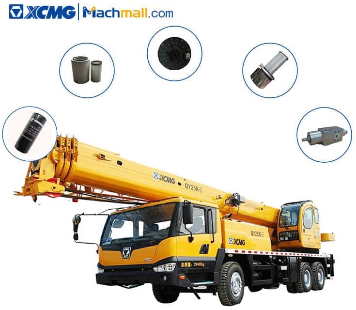 Consumable Spare Parts List of XCMG QY25K-II/QY25K5-I Truck Crane - Piesă de schimb pentru Automacara: Foto 1 Consumable Spare Parts List of XCMG QY25K-II/QY25K5-I Truck Crane - Piesă de schimb pentru Automacara: Foto 1