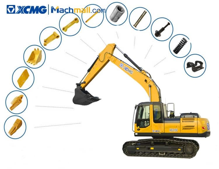 Consumable Spare Parts List of XCMG XE215C Excavator - Piesă de schimb pentru Excavator pe şenile: Foto 1 Consumable Spare Parts List of XCMG XE215C Excavator - Piesă de schimb pentru Excavator pe şenile: Foto 1