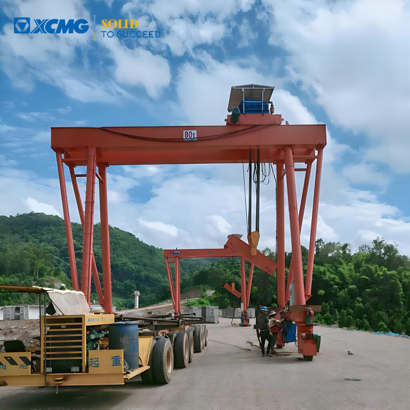 XCMG Double girder tyre gantry crane - Macara portal: Foto 1 XCMG Double girder tyre gantry crane - Macara portal: Foto 1