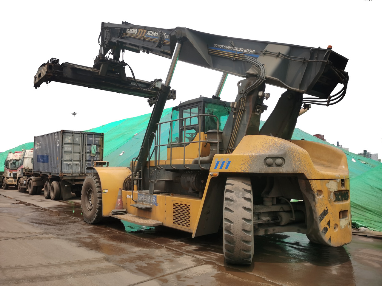 XCMG Official Used Mobile Reach Stacker 45 Tons XCS4531K For Container Price List - Reach stacker: Foto 4 XCMG Official Used Mobile Reach Stacker 45 Tons XCS4531K For Container Price List - Reach stacker: Foto 4