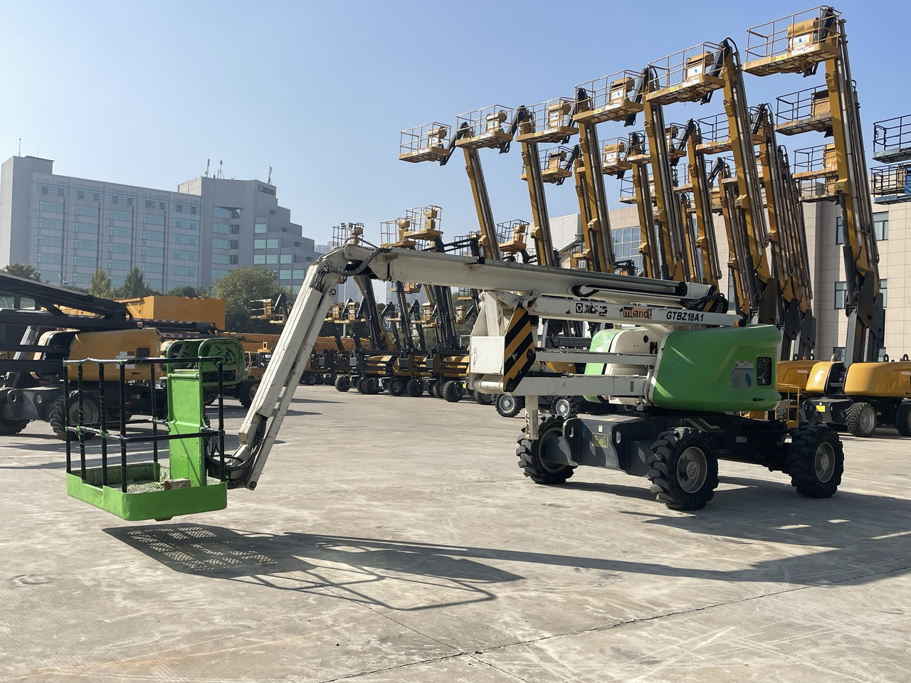 XCMG Official Used Towable Cherry Picker GTBZ18A1 18 Meters Aerial Work Platforms Best Sale - Nacela articulata: Foto 3 XCMG Official Used Towable Cherry Picker GTBZ18A1 18 Meters Aerial Work Platforms Best Sale - Nacela articulata: Foto 3