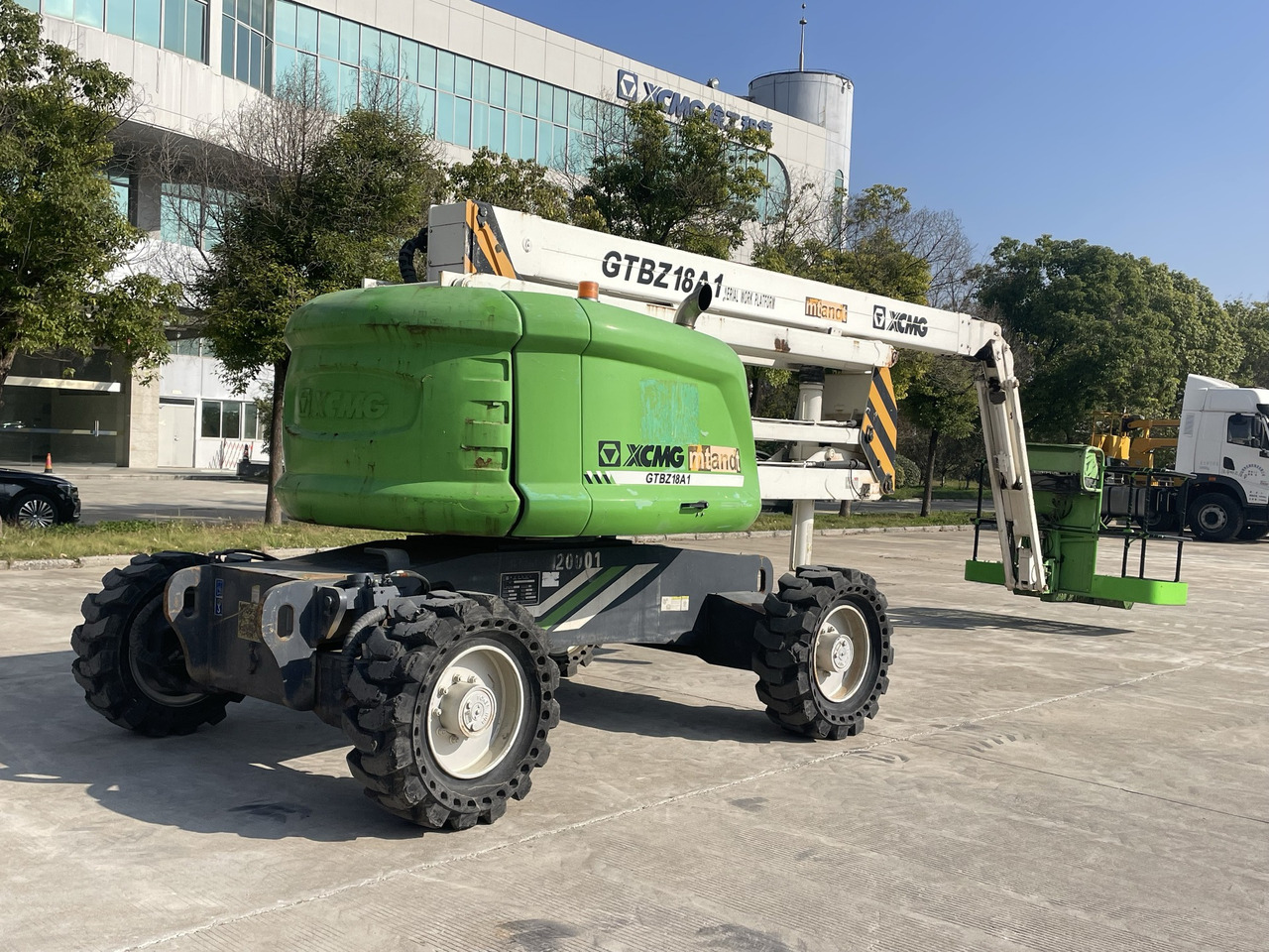 XCMG Official Used Towable Cherry Picker GTBZ18A1 18 Meters Aerial Work Platforms Best Sale - Nacela articulata: Foto 4 XCMG Official Used Towable Cherry Picker GTBZ18A1 18 Meters Aerial Work Platforms Best Sale - Nacela articulata: Foto 4