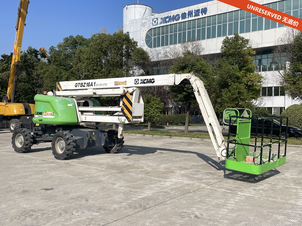 XCMG Official Used Towable Cherry Picker GTBZ18A1 18 Meters Aerial Work Platforms Best Sale - Nacela articulata: Foto 2 XCMG Official Used Towable Cherry Picker GTBZ18A1 18 Meters Aerial Work Platforms Best Sale - Nacela articulata: Foto 2