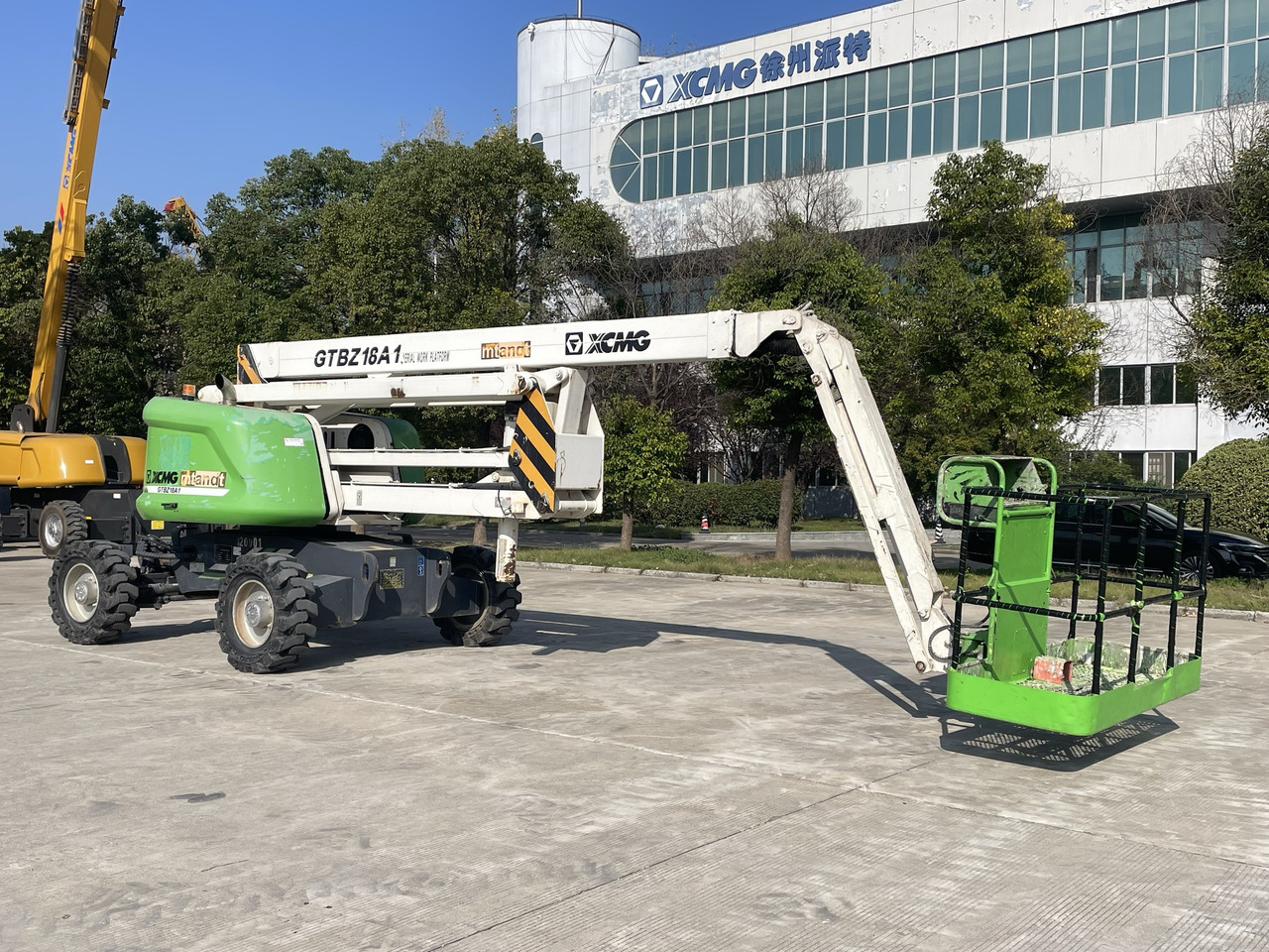 XCMG Official Used Towable Cherry Picker GTBZ18A1 18 Meters Aerial Work Platforms Best Sale - Nacela articulata: Foto 5 XCMG Official Used Towable Cherry Picker GTBZ18A1 18 Meters Aerial Work Platforms Best Sale - Nacela articulata: Foto 5