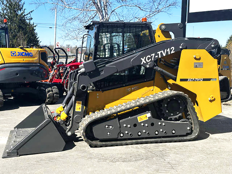 XCMG XC7-TV12 crawler track skid steer loader for sale - Mini încărcător pe şenile: Foto 2 XCMG XC7-TV12 crawler track skid steer loader for sale - Mini încărcător pe şenile: Foto 2